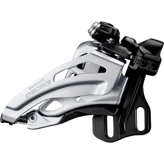 Shimano váltóelsődeore e-típus -ss dupla 36-38f fekete 10-es MTB kerékpáros