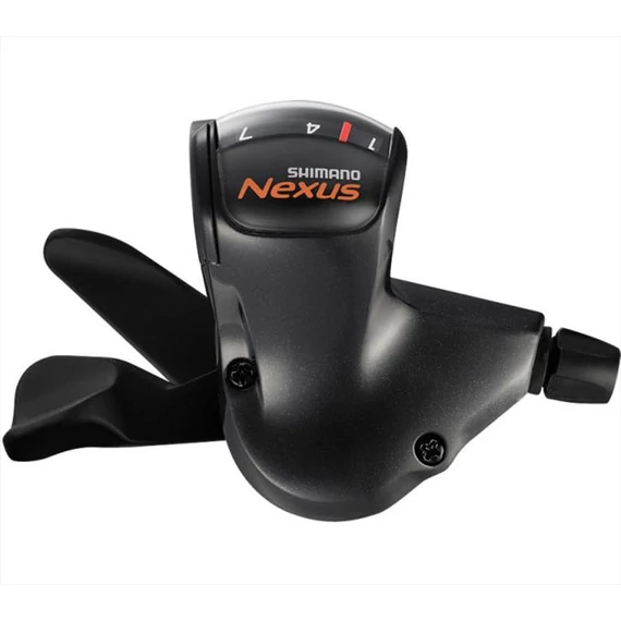 Shimano váltókar jobb 7-es rapidfire fekete bilincses +bowden cj-nx40 kerékpáros