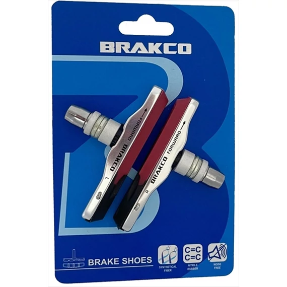 Velotech/Noname Fékbetét Bracko cserélh. 2 rét kerékpáros