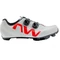 Cipő NORTHWAVE MTB REBEL 3 39 SZÜRKE/PIROS kerékpáros