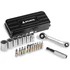 Kép 1/2 - Granite Hex bits & Socket Ratchel tool box nyomatékkulcs készlet kerékpáros