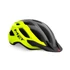 Kép 1/4 - MET Crossover kerékpáros sisak [matt szürke-fluo sárga, 52-59 cm (M)]