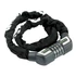 Kép 1/2 - Lakat BIKEFUN CITYCHAIN CODE4 lánc 6x860 mm számzáras kerékpáros