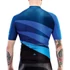 Kép 2/2 - Mez MERIDA CX DESIGN PRO rövid kék/fekete végig cipzár - 740703-422 kerékpáros