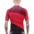 Kép 2/2 - Mez MERIDA CX DESIGN rövid 422 S PIROS fekete végig cipzár - 15512T0422 kerékpáros