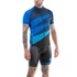 Kép 1/2 - Mez MERIDA CX DESIGN rövid kék fekete végig cipzár - 740122-422 kerékpáros