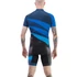 Kép 2/2 - Mez MERIDA CX DESIGN rövid kék fekete végig cipzár - 740122-422 kerékpáros