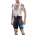 Kép 1/2 - Nadrág MERIDA CX DESIGN rövid fekete/kék kantáros - 740566-422 kerékpáros