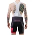 Kép 2/2 - Nadrág MERIDA CX DESIGN rövid kantáros fekete/piros - 740566-422R kerékpáros