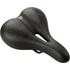 Kép 1/2 - Nyereg BIKEFUN RAVENNA Comfort trekking fekete Memory Foam - D391MF kerékpáros
