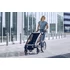 Kép 7/7 - Utánfutó THULE CHARIOT LITE 2 faszén szürke kerékpáros