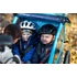 Kép 2/7 - Utánfutó THULE COASTER XT kék kerékpár szett + sétálókerék kék kerékpáros