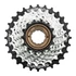 Kép 1/2 - Shimano fogaskoszorú menetes 7-es 14-28f mftz5107 ezüst / fekete kerékpáros