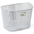Kép 1/2 - NewLooxs kosár toscane rapidlock baskets ezüst rapidlock 19l 34x25x25cm kerékpáros