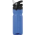 Kép 1/2 - Zefal kulacs trekking 700 - 700ml menetes kupak átlátszó kék szopókás 172g kerékpáros