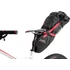 Kép 1/5 - Zefal nyeregtáska z-adventure r17 gravel túratáska 8-17l 5kg-ig fekete 620g kerékpáros